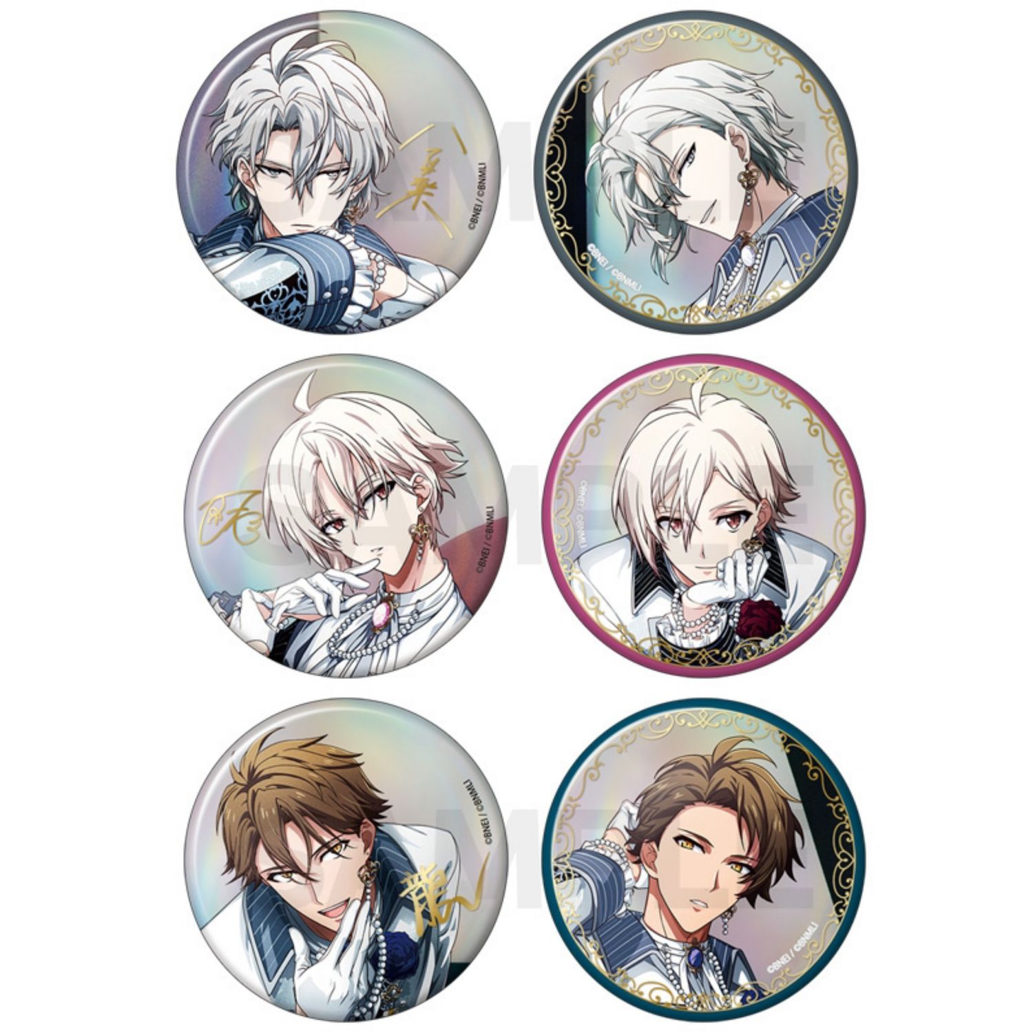 [Pre-Order] IDOLiSH7 SYNERGY WITH ~TRIGGER~ Character Can Badge Set (56 mm)