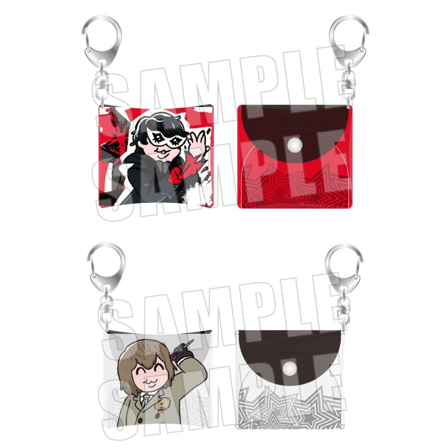 [Pre-Order] Persona 5 x Kawaisouni Collab Multi Clear Case (9.5 x 8.5 cm)