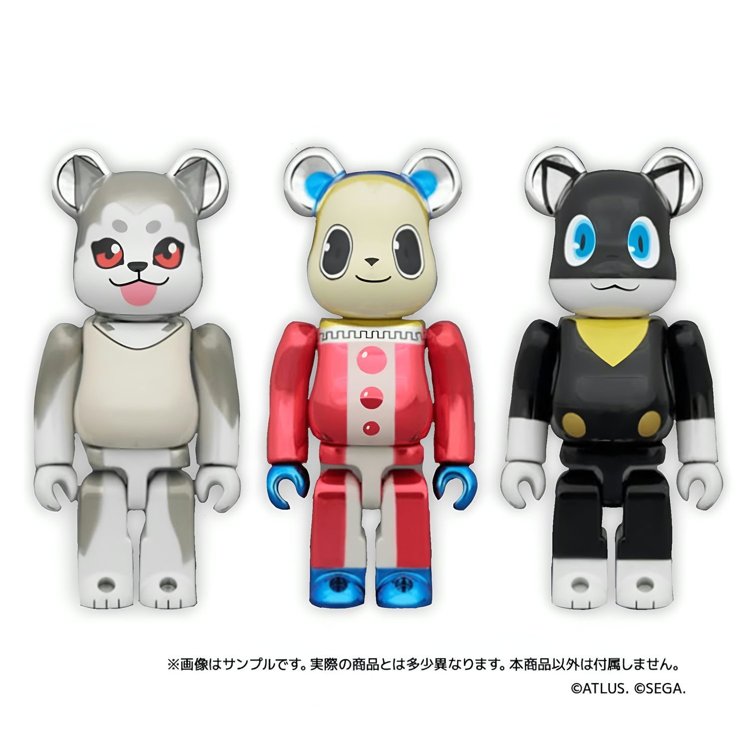 [Pre-Order] Persona P30th SEGA Exclusive BE@RBRICK Set (3 pcs - 7 cm)