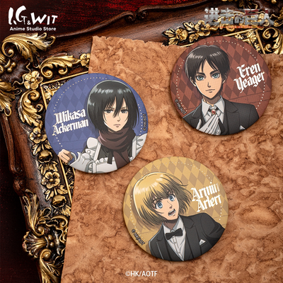 [Pre-Order] Attack on Titan Noble Duties Blind Box Can Badge (58 mm)