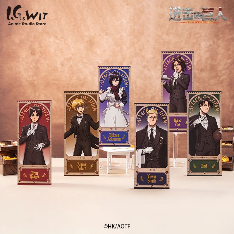 [Pre-Order] Attack on Titan Noble Duties Blind Box Holographic Ticket (21 cm)