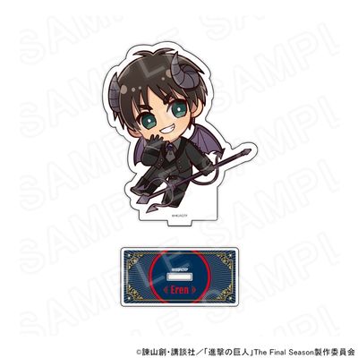 [Pre-Order] Attack on Titan Angel and Demon Ver. Chibi Acrylic Stand (10 cm)