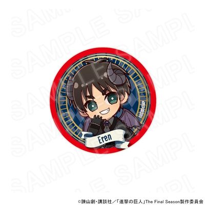 [Pre-Order] Attack on Titan Angel and Demon Ver. Blind Box Chibi Can Badge (56 mm)