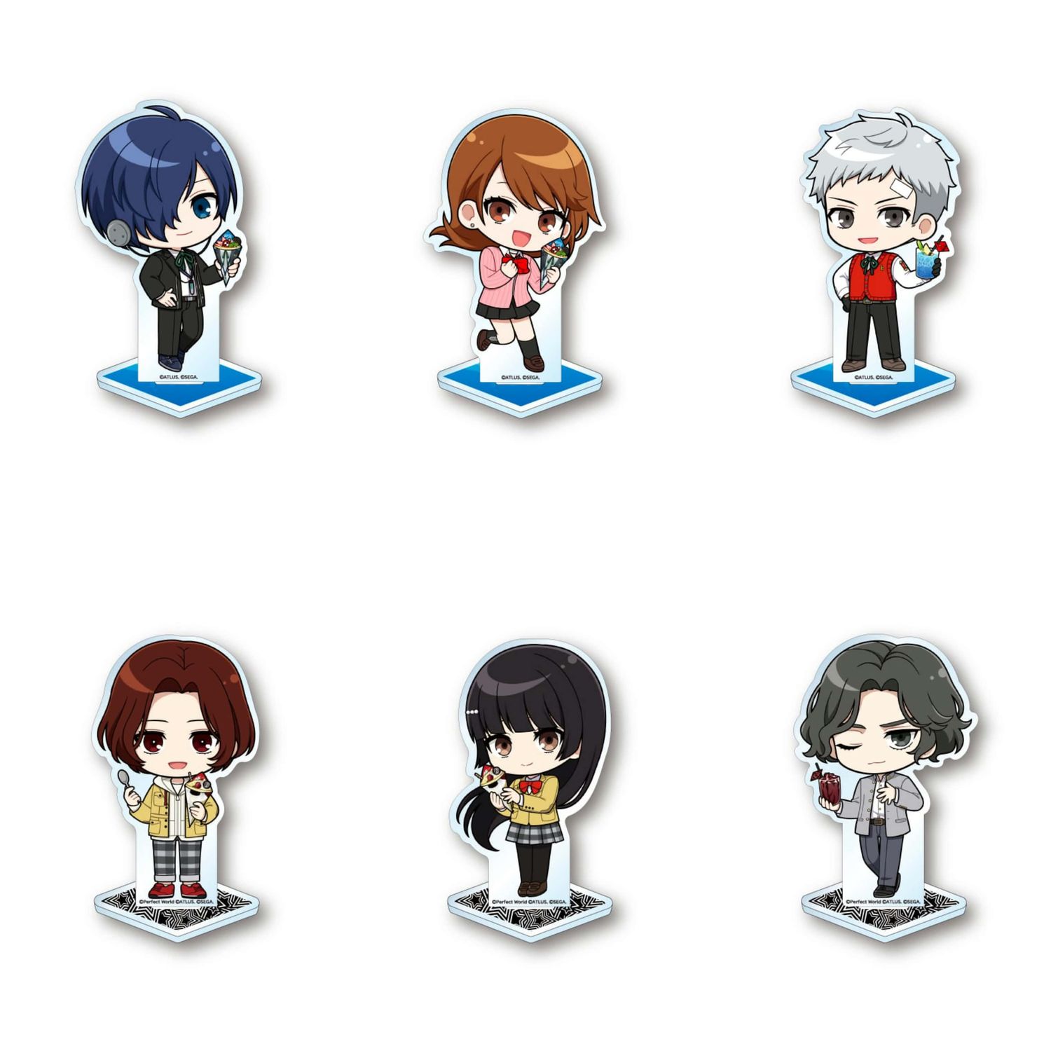 [Pre-Order] Persona P5X＆P3R x Amo Crepe Chibi Acrylic Stand (9.8 cm)