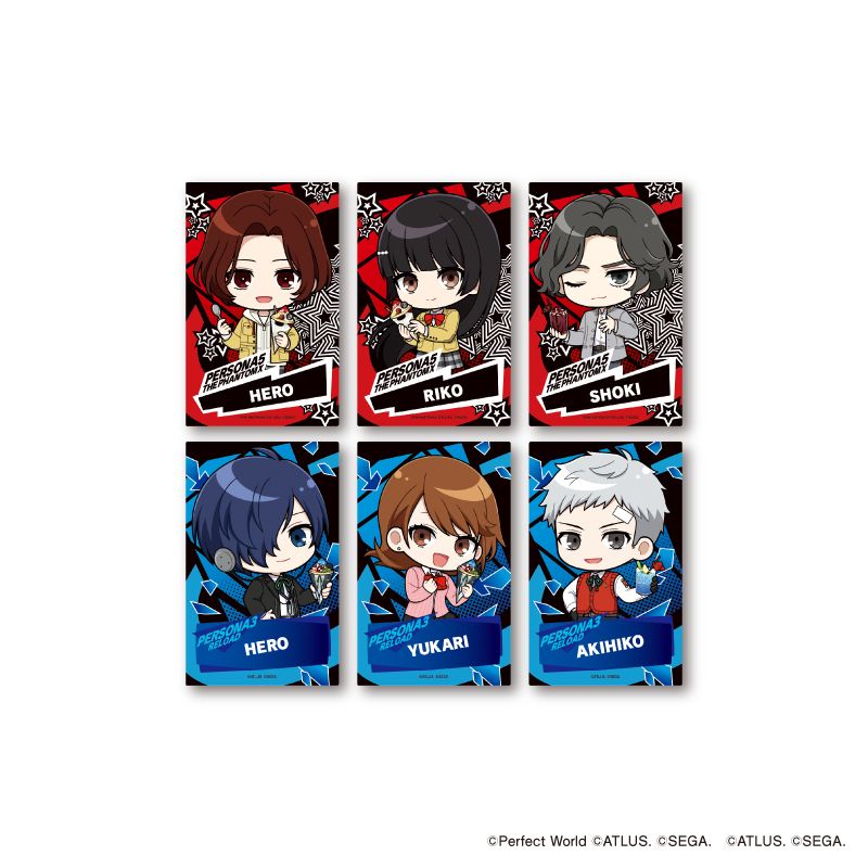 [Pre-Order] Persona P5X＆P3R x Amo Crepe Blind Box Clear Card (8.6 cm)