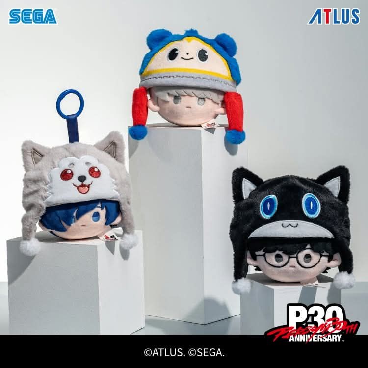 [Pre-Order] SEGA Persona 30th Anniversary – Protagonist Hooded Plush Dango Keychain