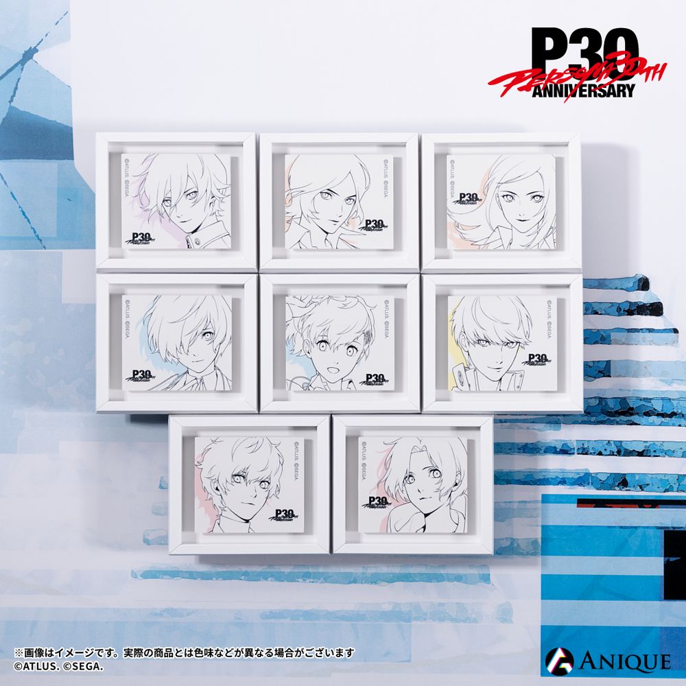 [Pre-Order] Persona 30th Anniversary x Plaza Harajaku Blind Box Magnet (8 types - 5.2 cm)