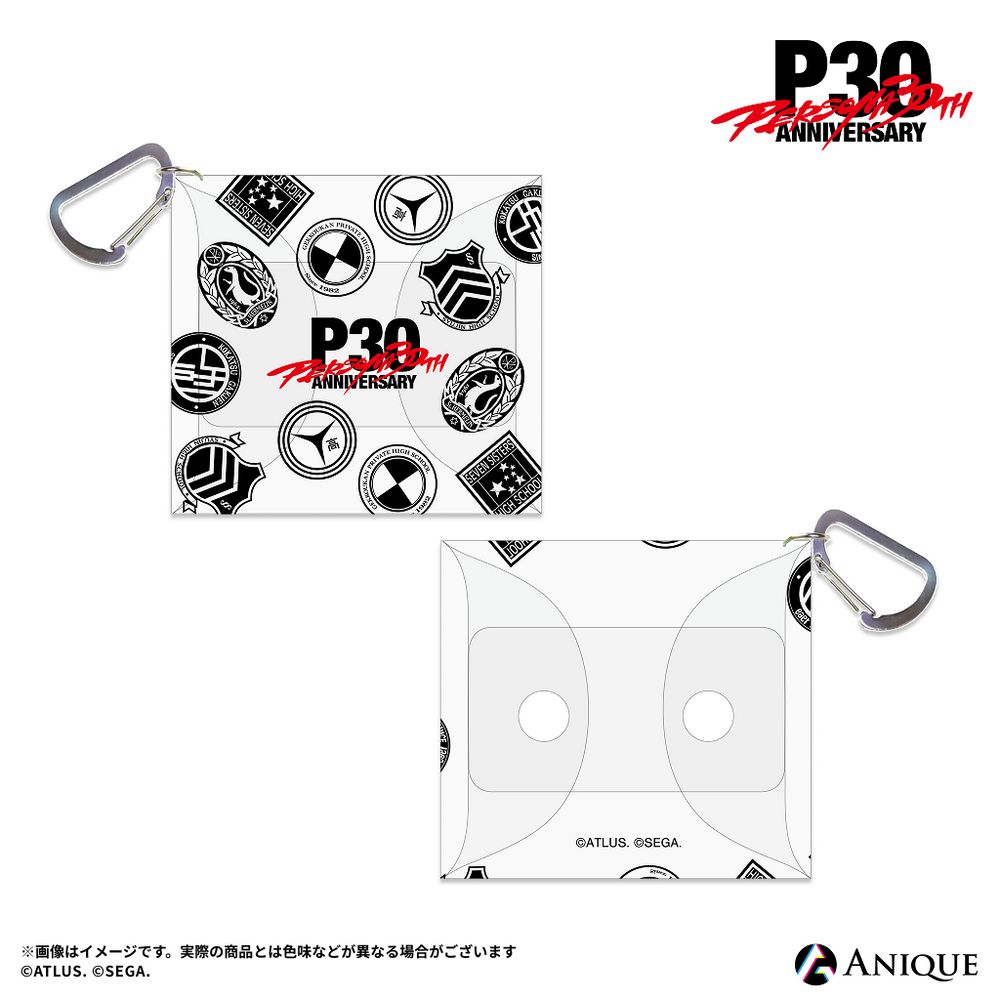 [Pre-Order] Persona 30th Anniversary x Plaza Harajaku Multi Clear Pouch (8 cm)
