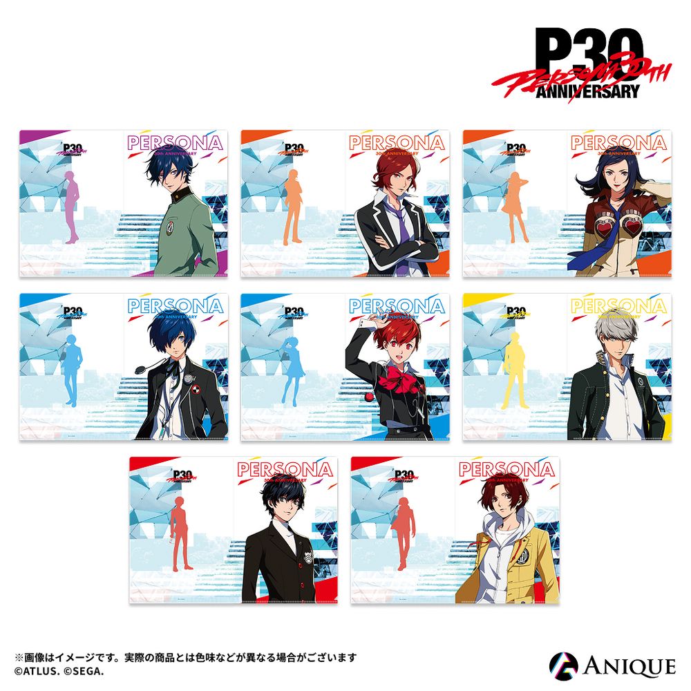 [Pre-Order] Persona 30th Anniversary x Plaza Harajaku Clear File (A4)