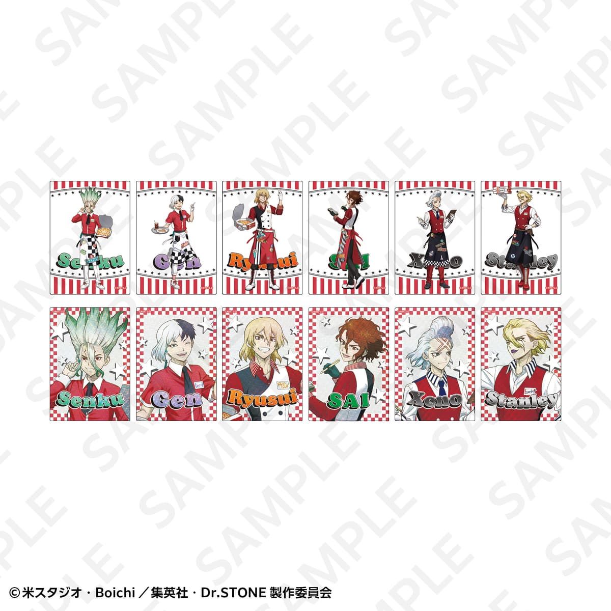 [Pre-Order] Dr. Stone x Pizza La Collab Random Clear Card (1 pc - 8.9 cm)