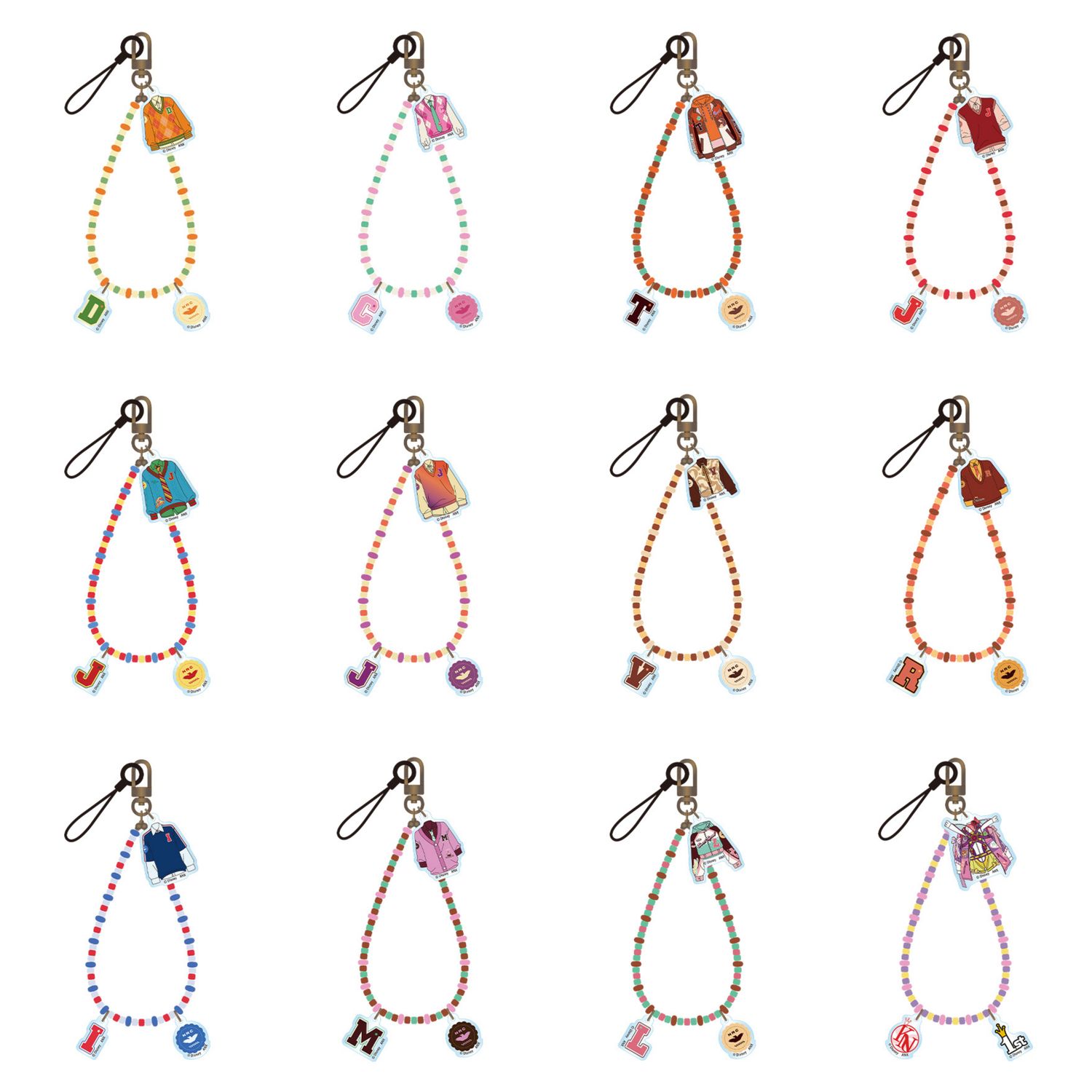 [Pre-Order] Twisted Wonderland Sugar Race Bead Charm (18.5 cm)