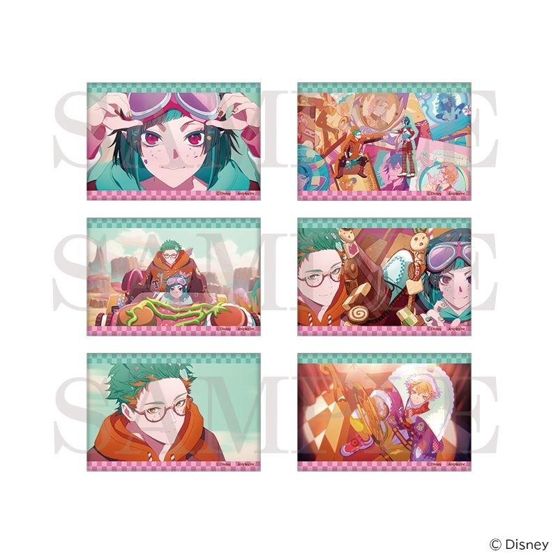 [Pre-Order] Twisted Wonderland Sugar Race Can Badge Set (6 pcs - 5.3 cm)