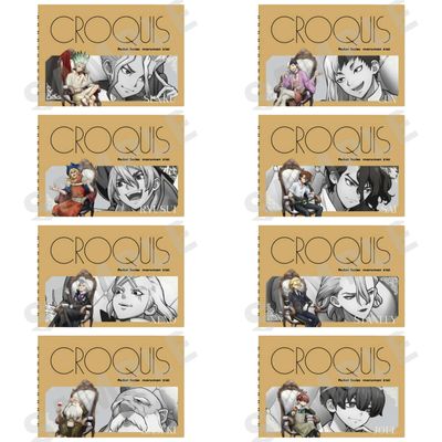 [Pre-Order] Dr. Stone Bako POP UP Croquis Book (11.3 cm)