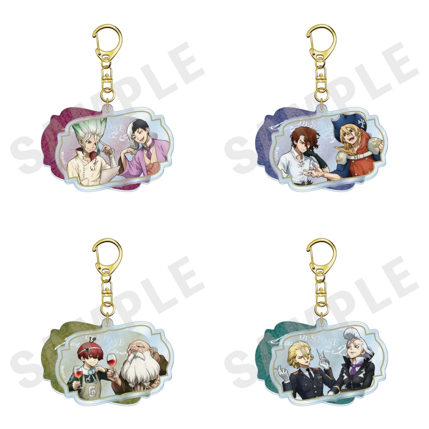 [Pre-Order] Dr. Stone Bako POP UP Acrylic Keychain (5.5 cm)