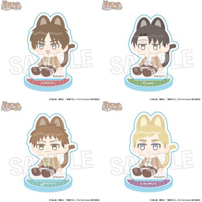 [Pre-Order] Attack on Titan YOKKO Issho! Series Acrylic Stand (6 cm)