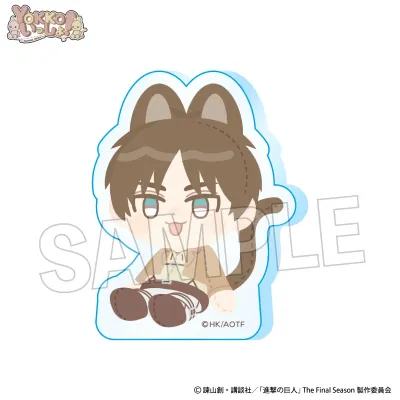 [Pre-Order] Attack on Titan YOKKO Issho! Series Acrylic Block (6.7 cm)