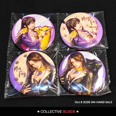 Ace Attorney Animal Series Character Can Badge (75 mm)