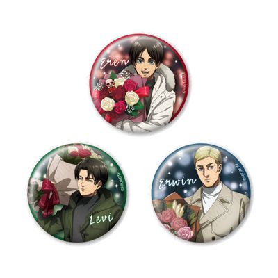 [Pre-Order] Attack on Titan Rendezvous Meeting Hologram Can Badge (57 mm)
