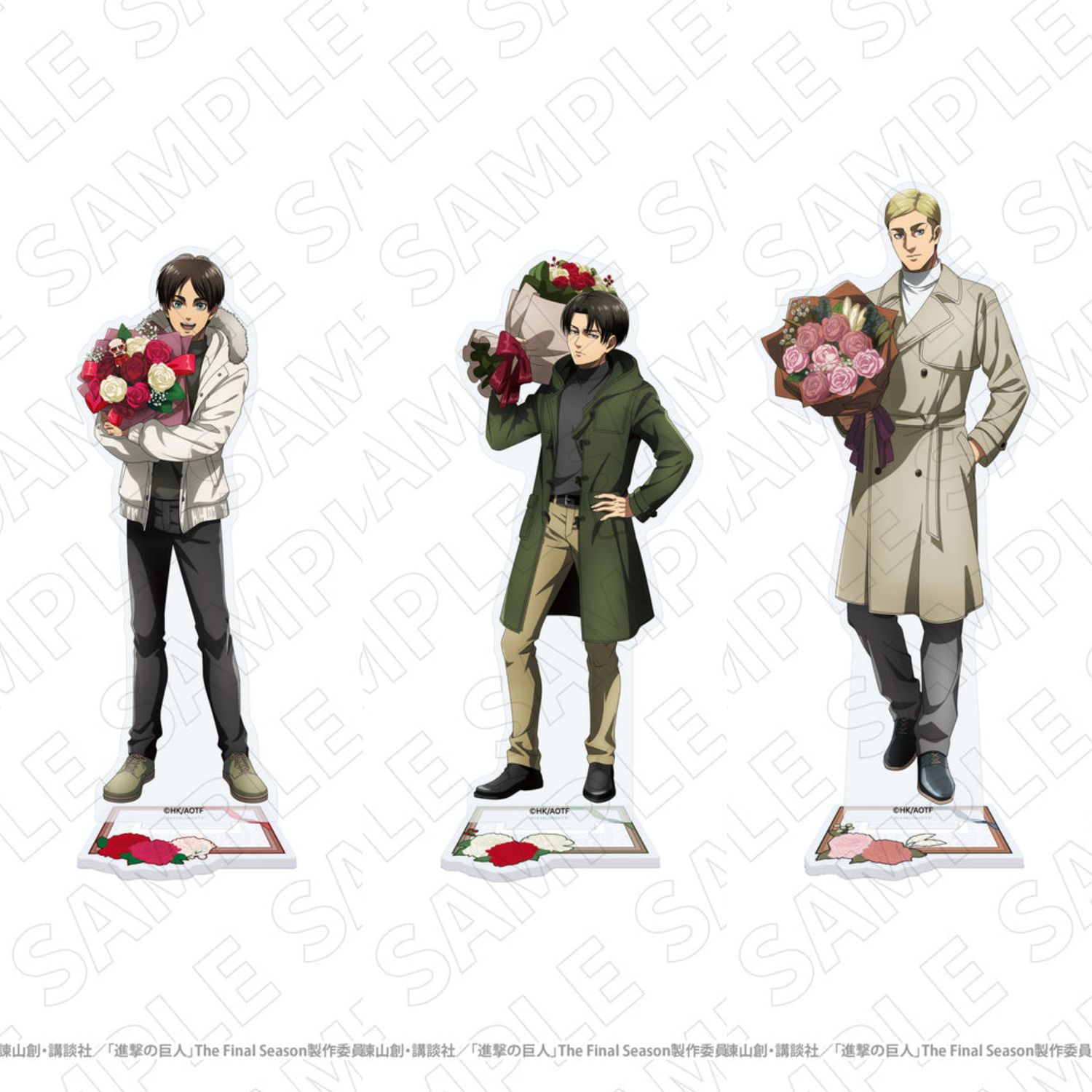[Pre-Order] Attack on Titan Rendezvous Meeting Acrylic Stand (18 cm)