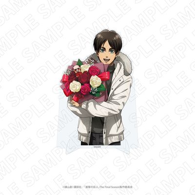 [Pre-Order] Attack on Titan Rendezvous Meeting Bust-Up Acrylic Stand (30 cm)
