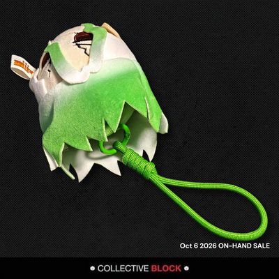 Dr. Stone [Senku &amp; Ukyo] Namnam Plush Head Charm