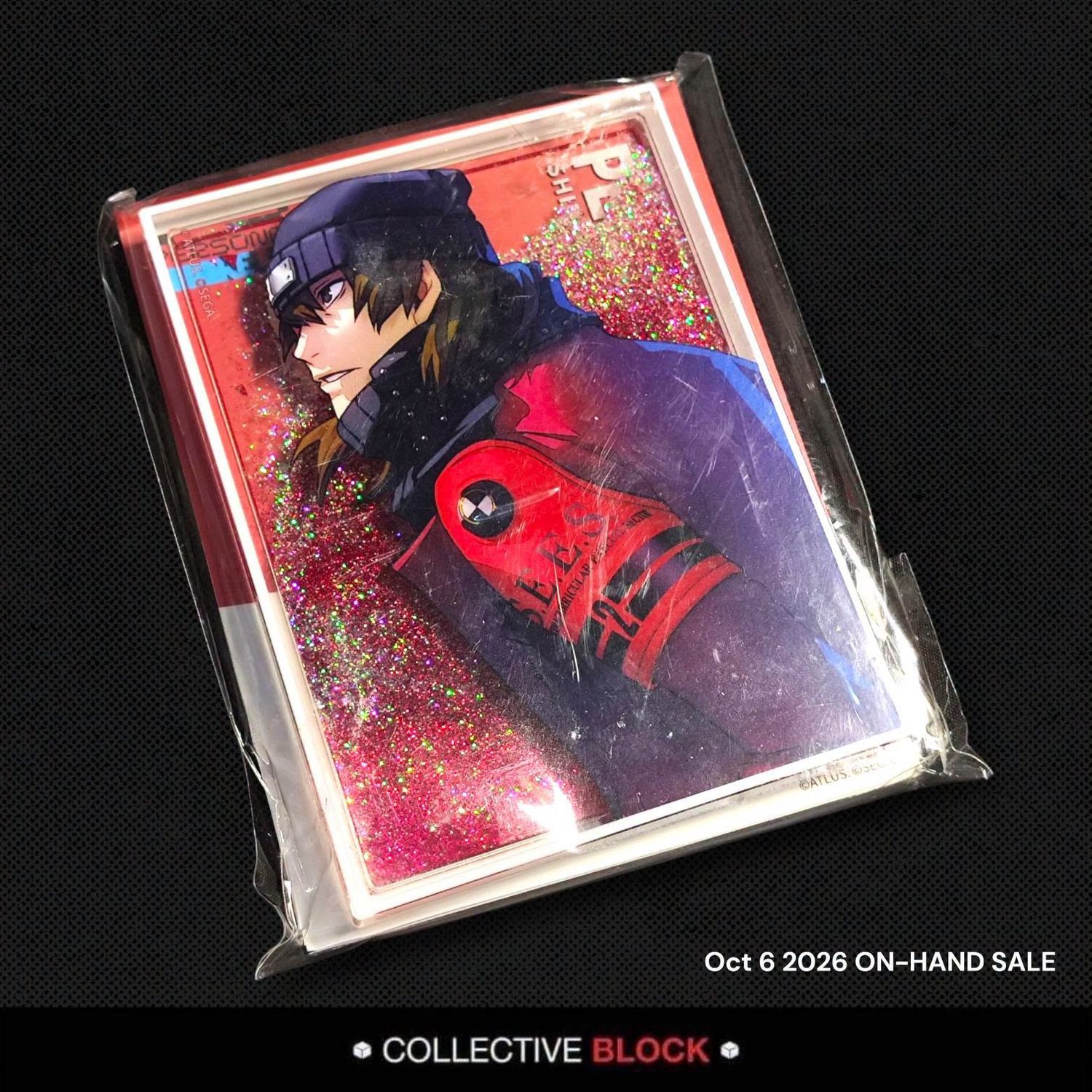 Persona 3 [Aragaki &amp; Aigis] Quicksand Acrylic Block