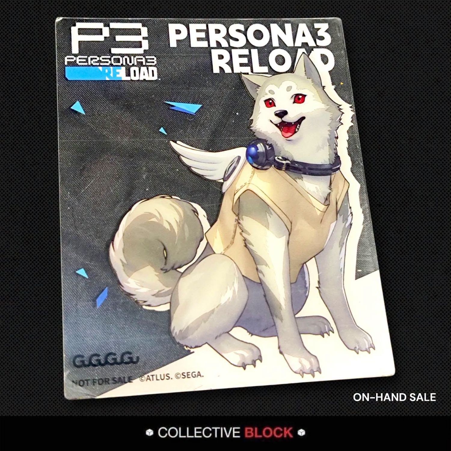 Persona 3 Koromaru Clear Card