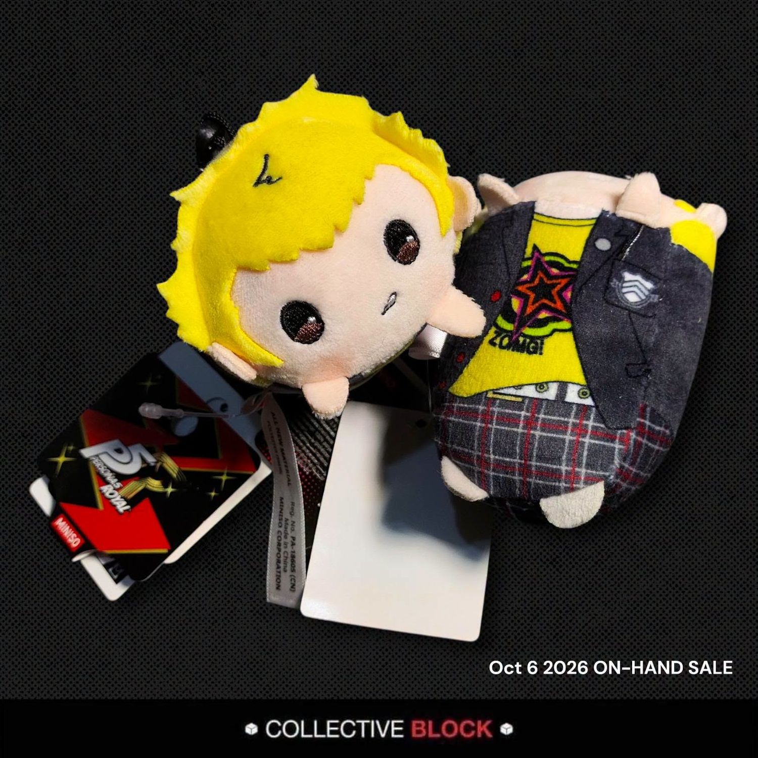 Persona 5 Royal Ryuji Sakamoto Miniso Plush