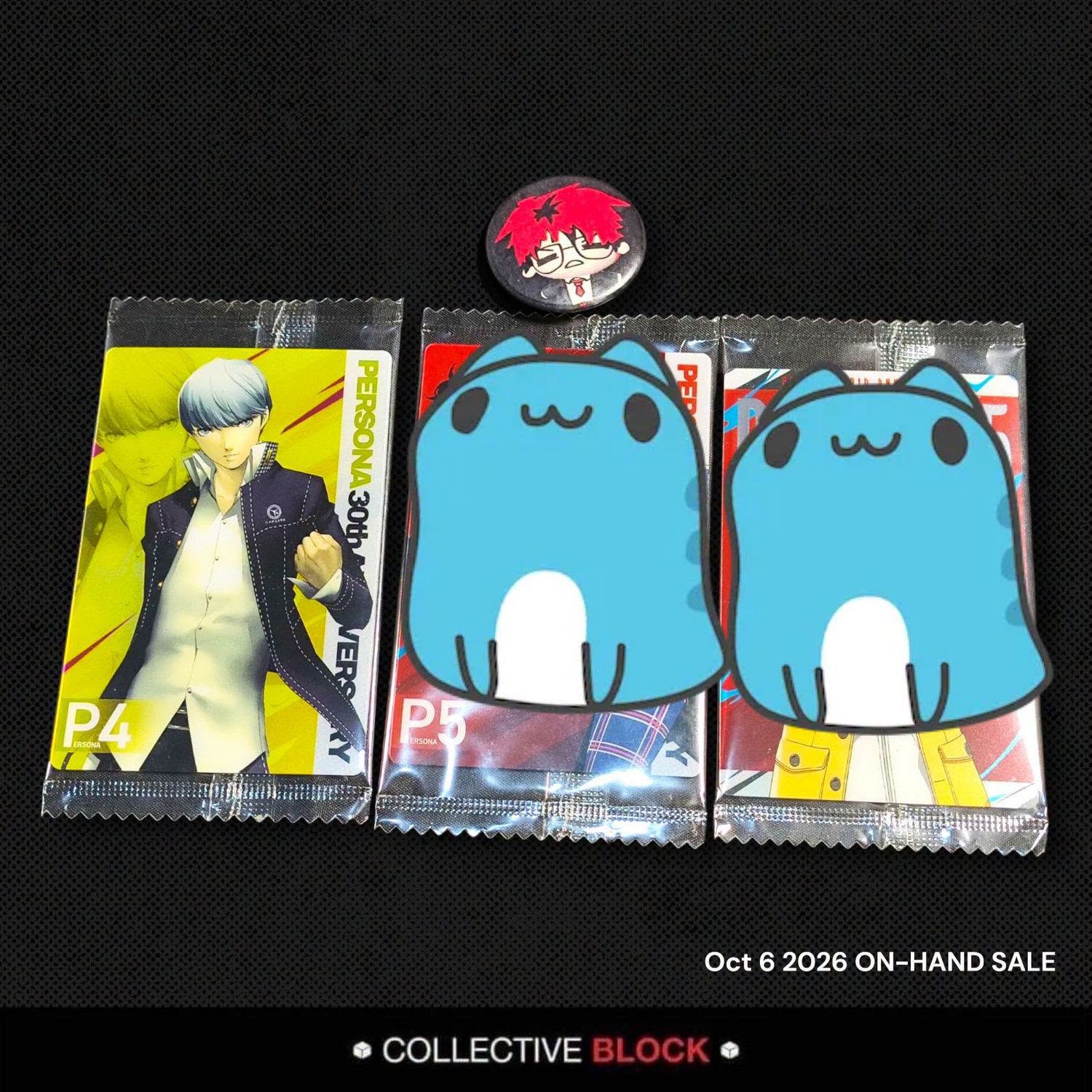 Persona 4 Golden P30th Yu Narukami Wafer Card