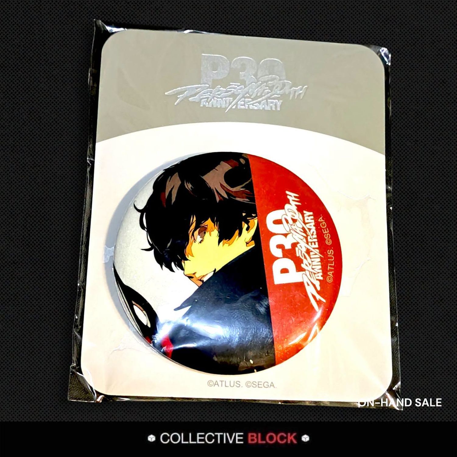 Persona 5 Royal P30th Ren Amamiya Anniversary Can Badge