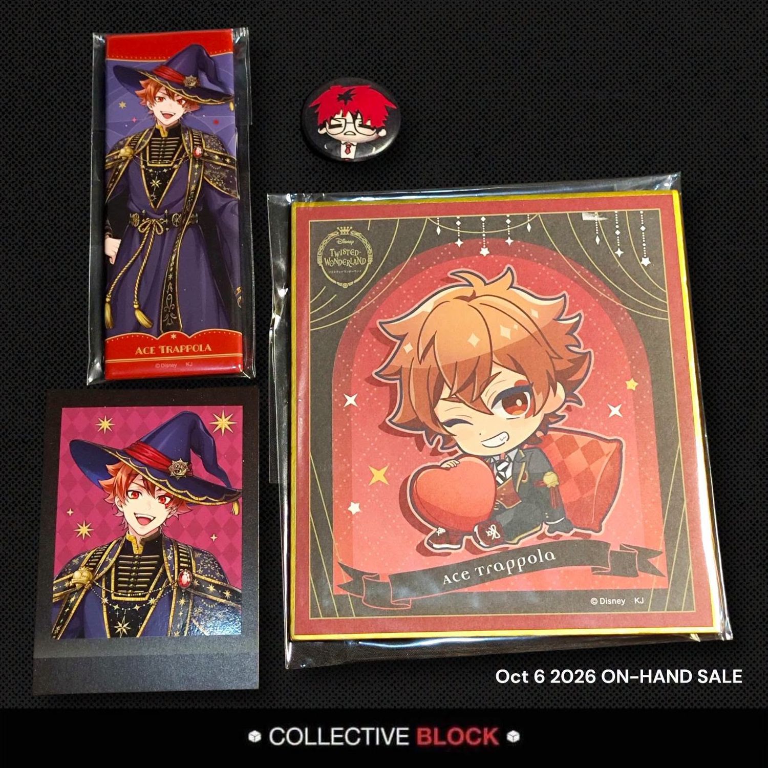 Twisted Wonderland Heartslabyul Ace Trappola Assorted Merch