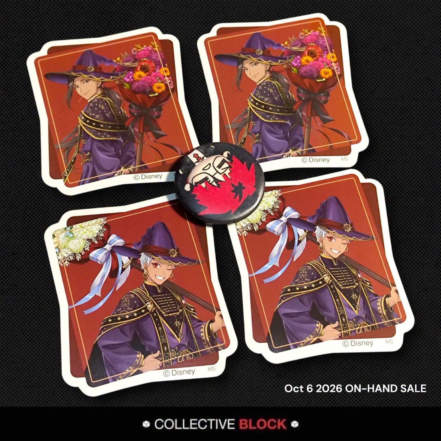 Twisted Wonderland Scarabia [Kalim &amp; Jamil] Birthday Bloom Stickers