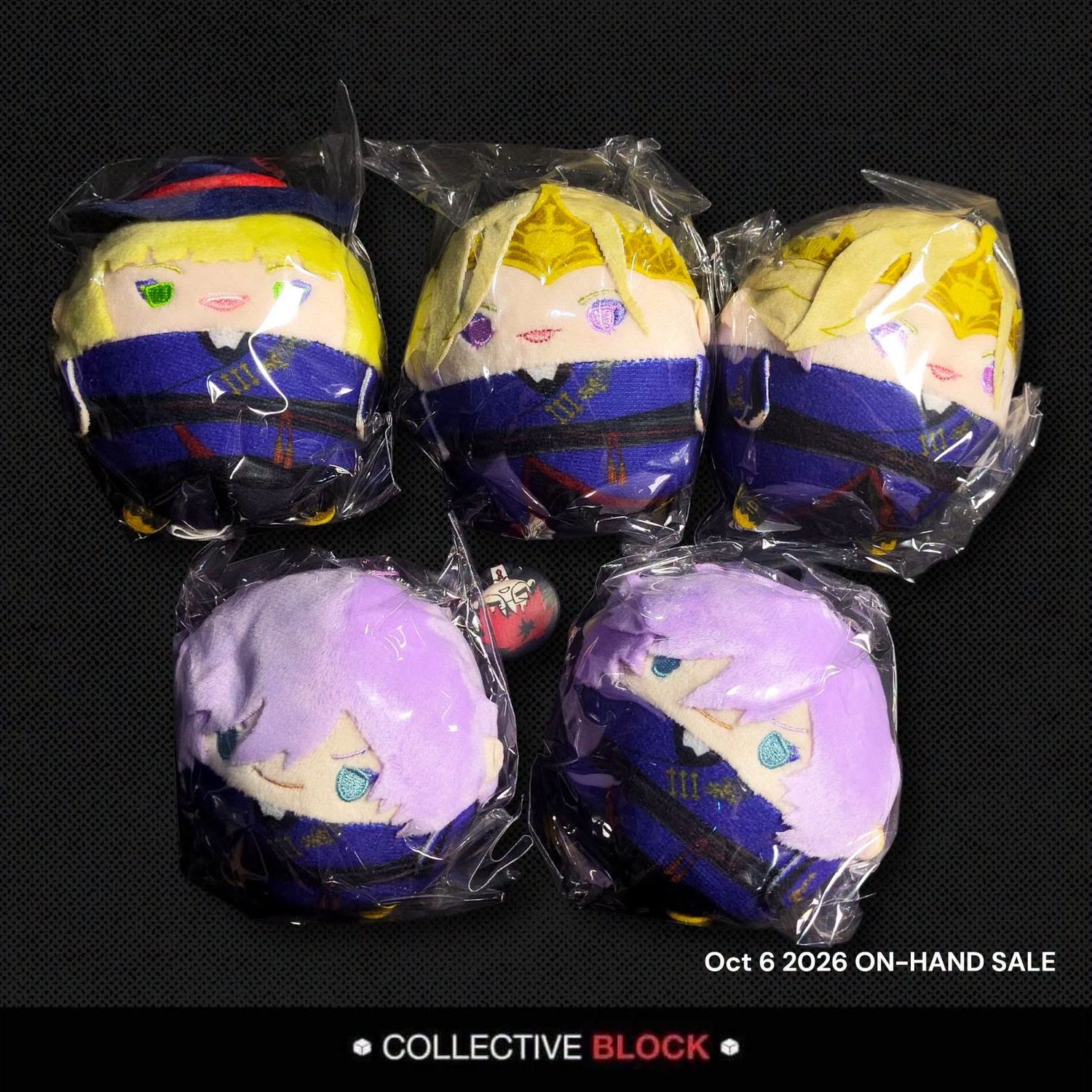 Twisted Wonderland Pomefiore [Vil, Rook &amp; Epel] Fuwakororin Plush