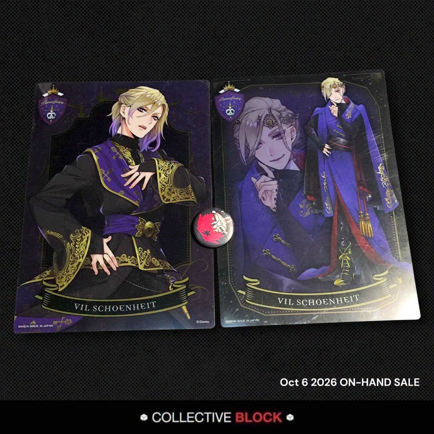 Twisted Wonderland Pomefiore Vil Schoenheit Wafer Card