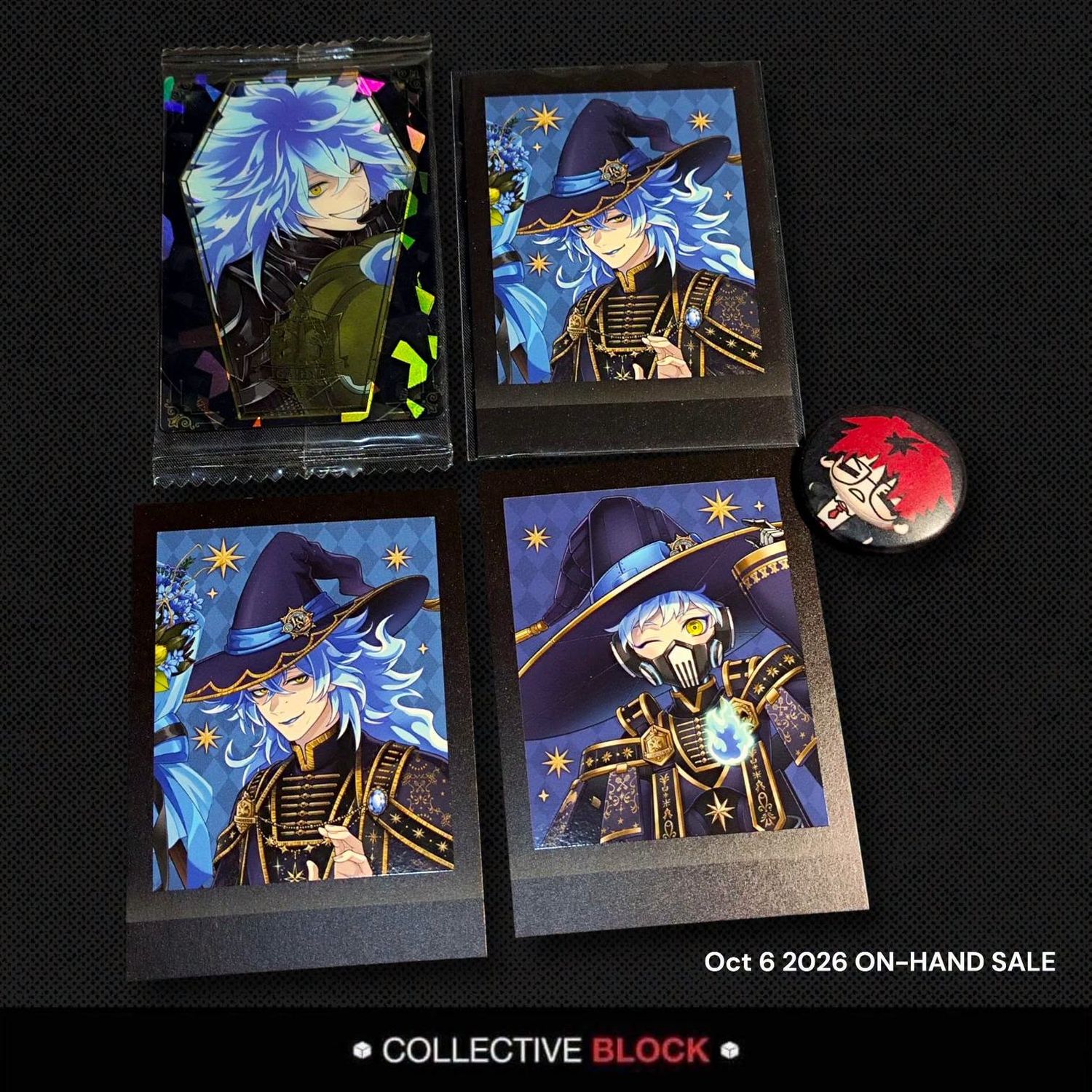 Twisted Wonderland Ignihyde [Idia &amp; Ortho] Birthday Bloom Polaroid