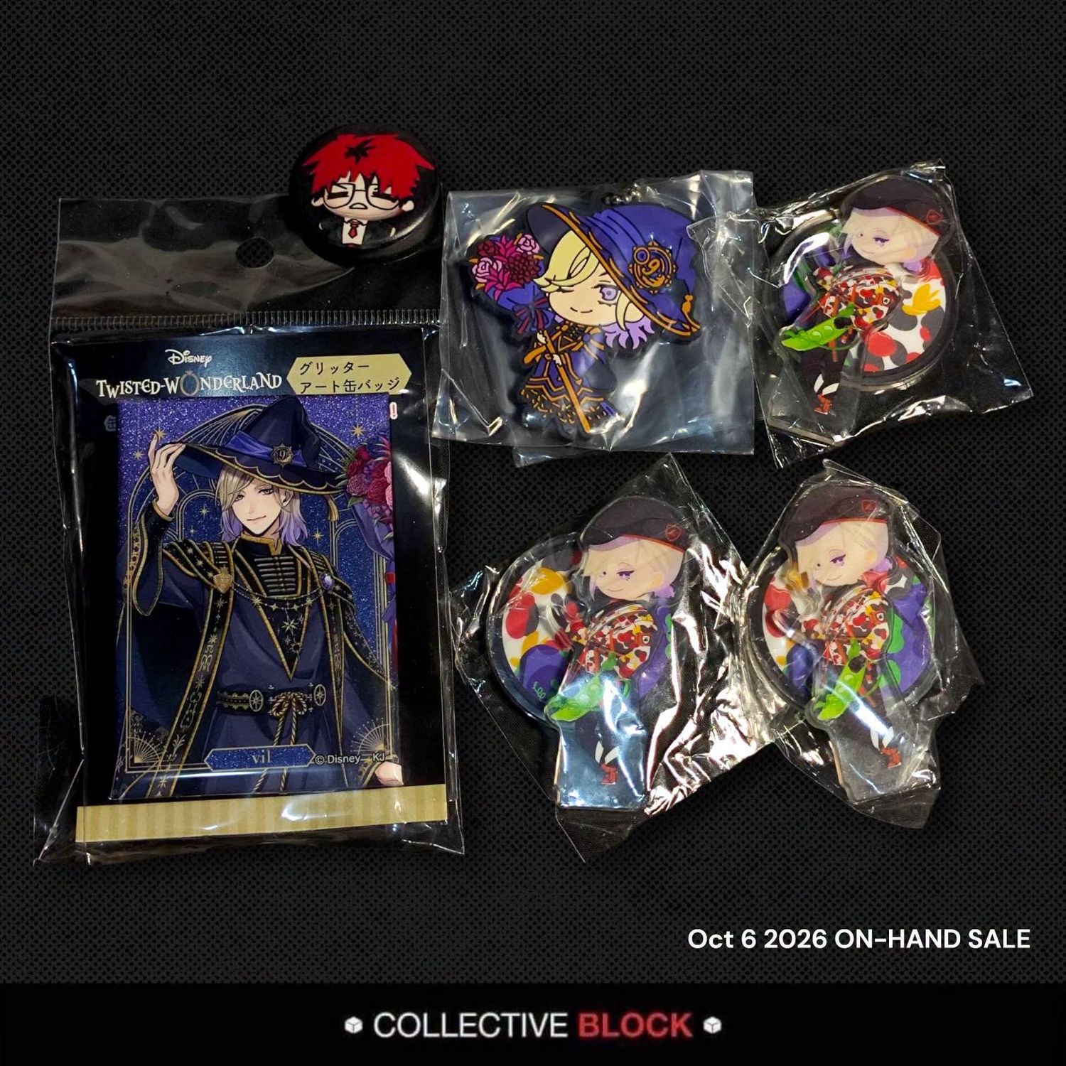 Twisted Wonderland Pomefiore Vil Schoenheit Assorted Merch