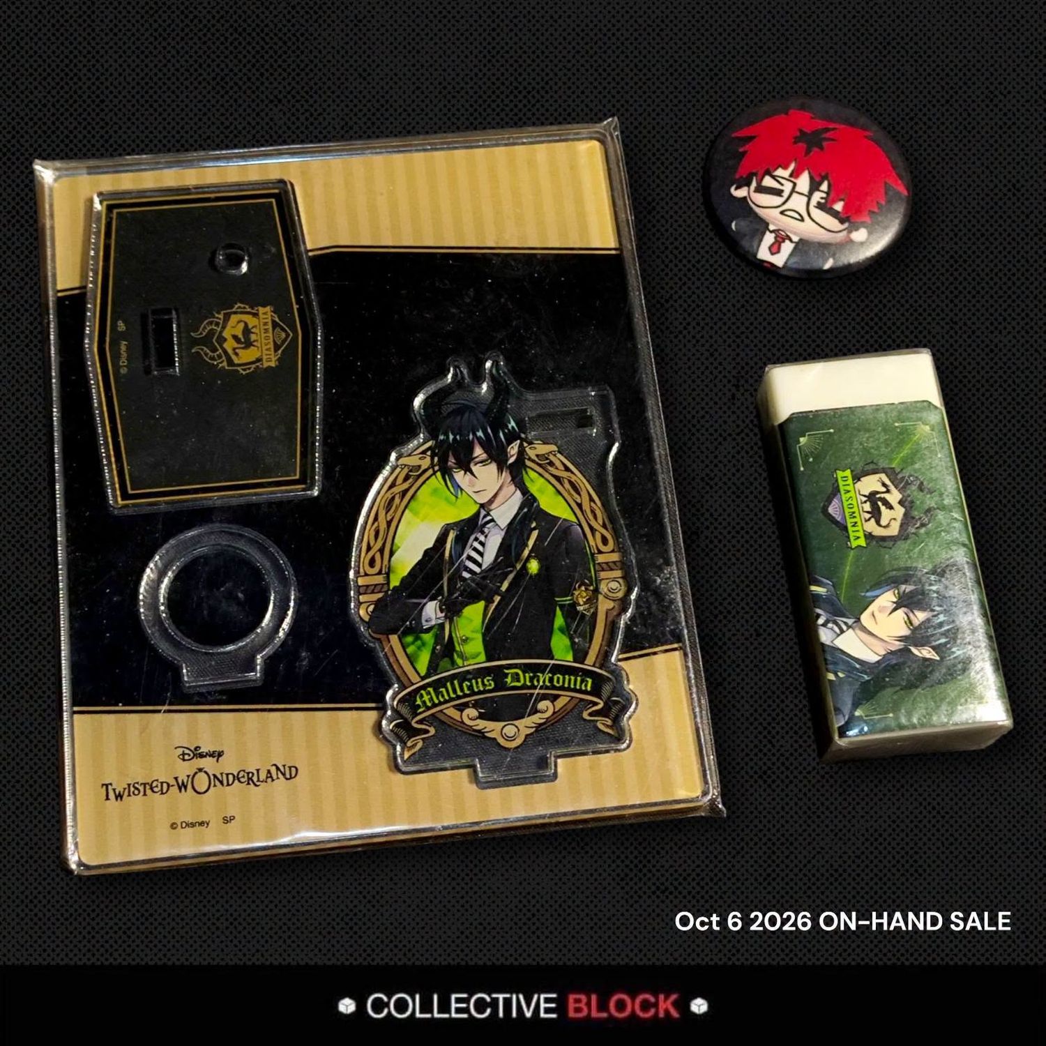 Twisted Wonderland Diasomnia Malleus Draconia Stationary Merch