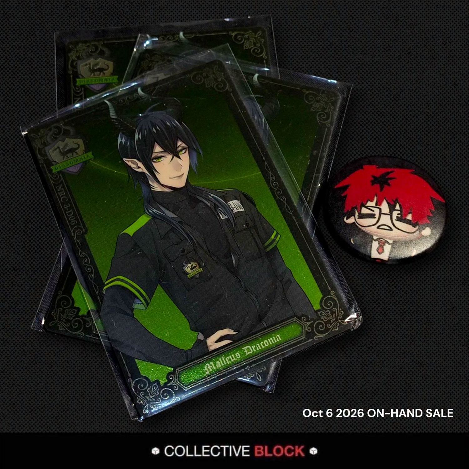 Twisted Wonderland Diasomnia Malleus Draconia PE Uniform Card