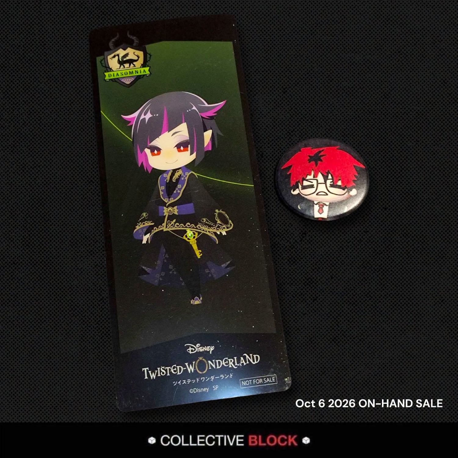 Twisted Wonderland Diasomnia Lilia Vanrouge Bookmark