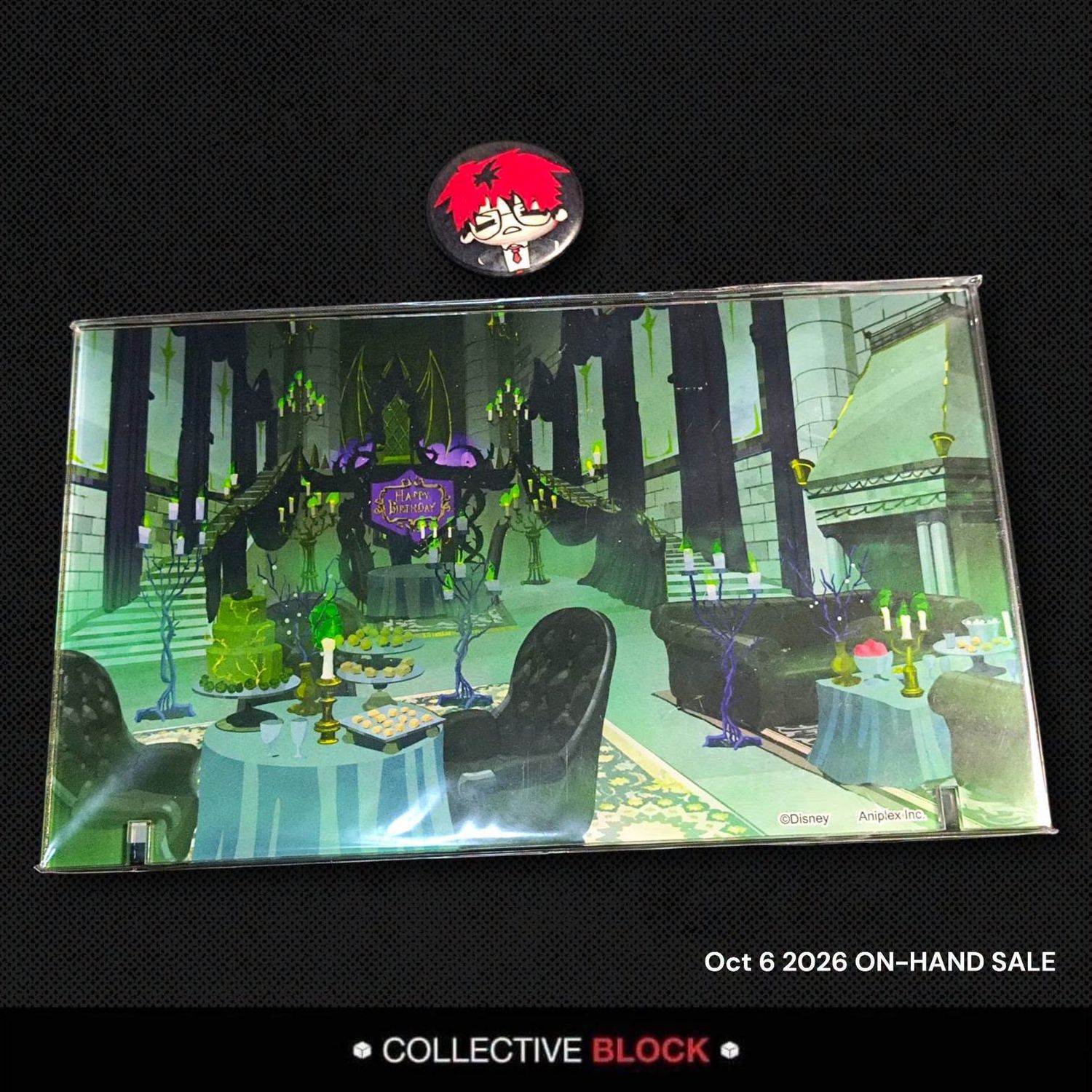Twisted Wonderland Diasomnia Dormitory Background Acrylic Stand