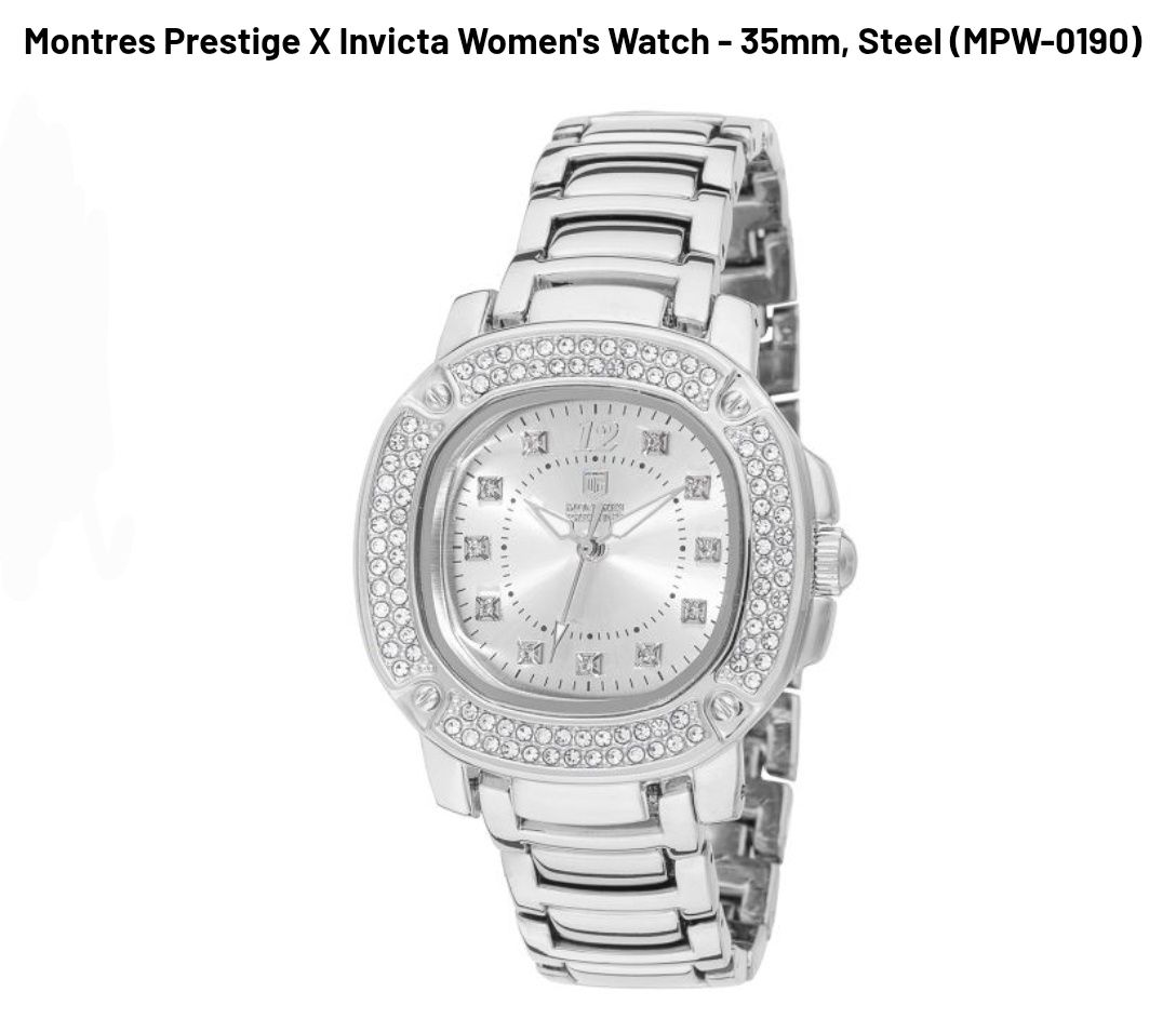 Montres Prestige X Invicta Women's Watch - 35mm, Steel-1 Montres Prestige X Invicta Women's Watch - 35mm, Steel-1