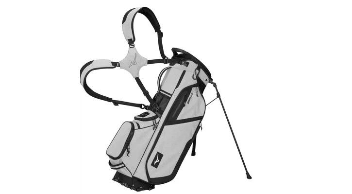 Mizuno BR-D4 Stand Bag, Color: Heathered Charcoal