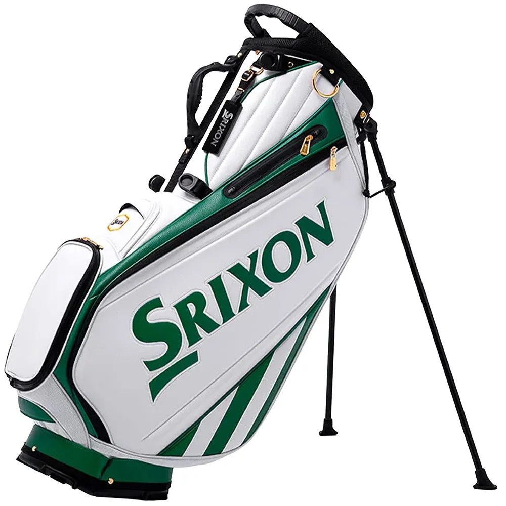 Srixon Stand Bag, Color: Green/White, Size: Stand bag