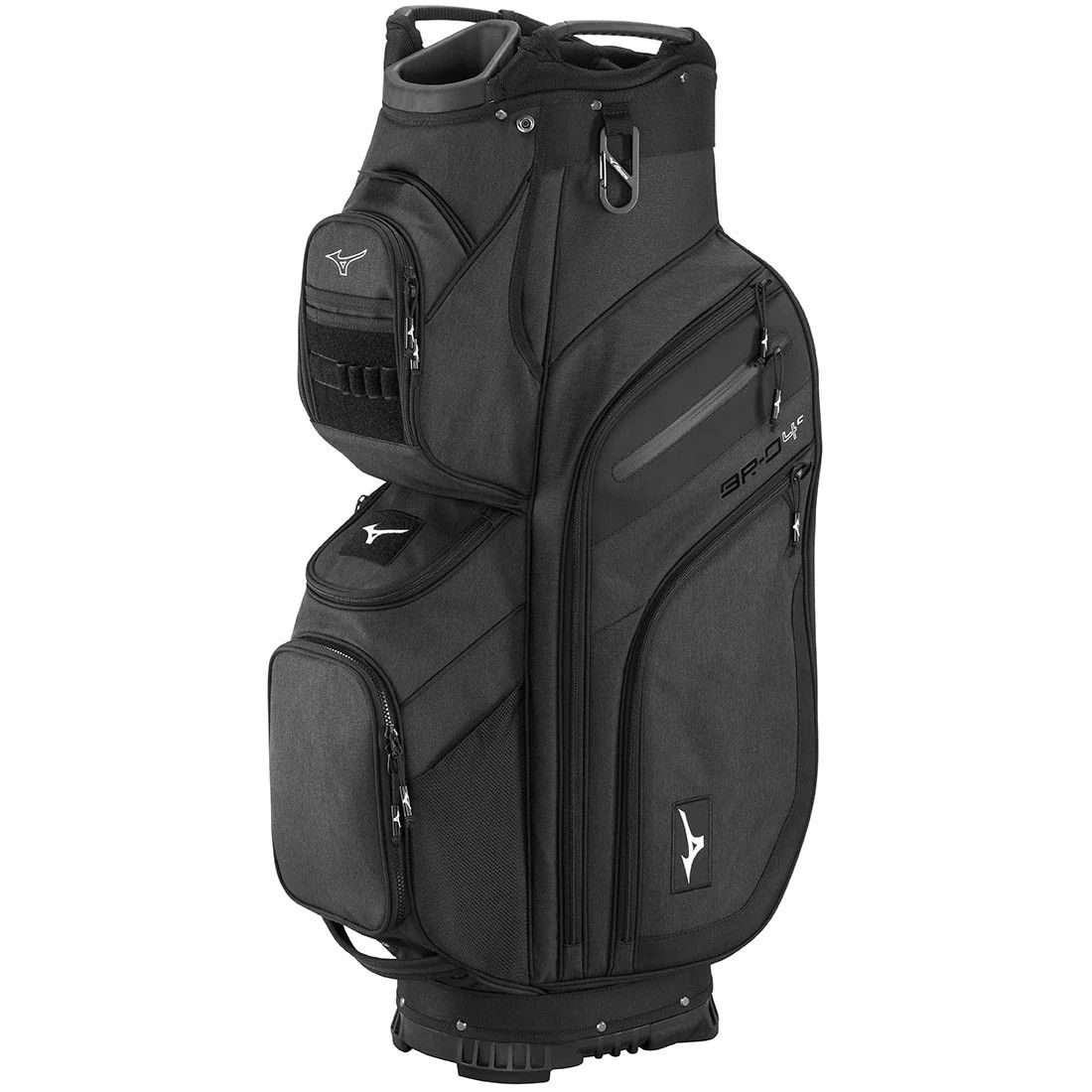 Mizuno BR-D4C Cart Bag, Color: Heathered Charcoal