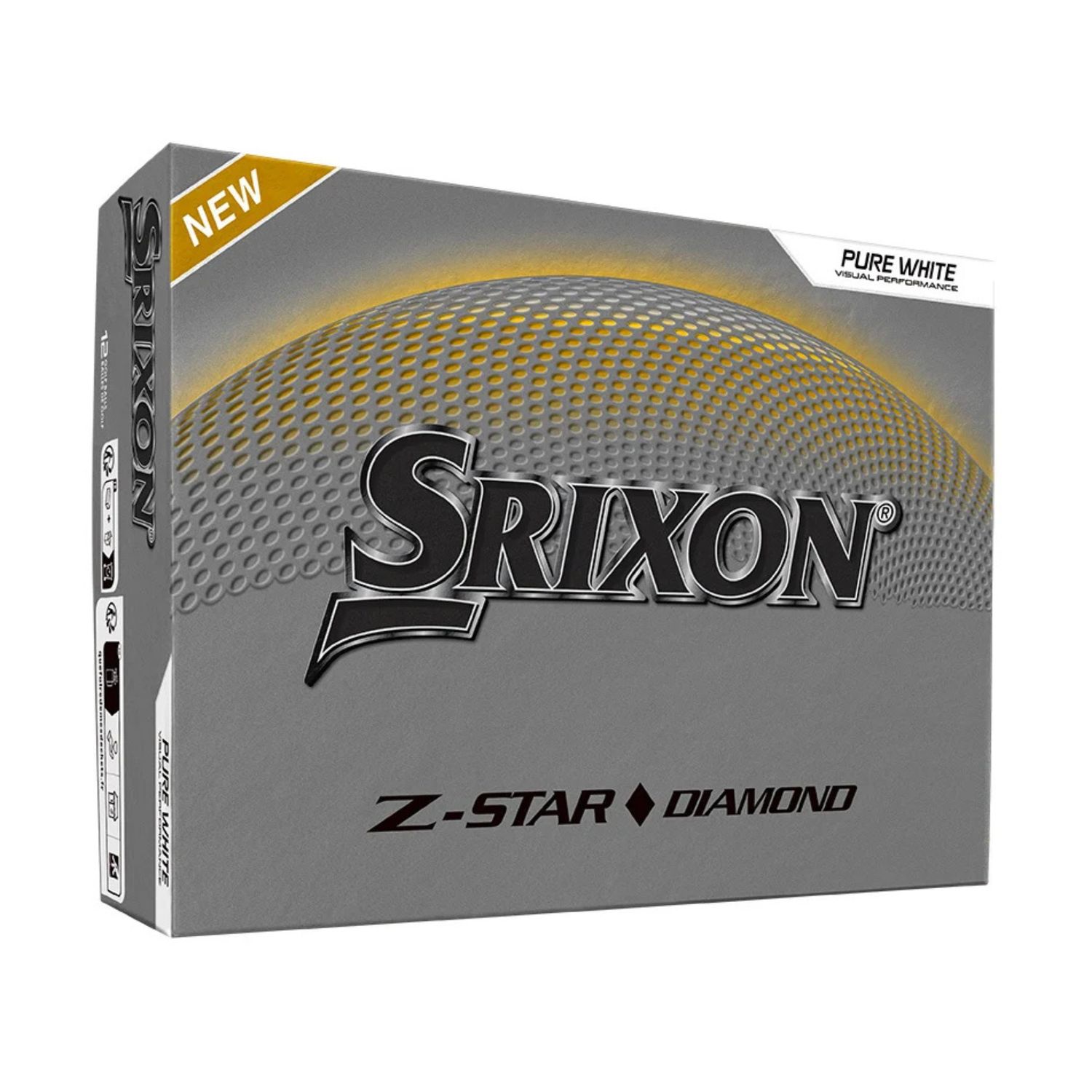 2024 Srixon Z Star Diamond  Dozen Pure White