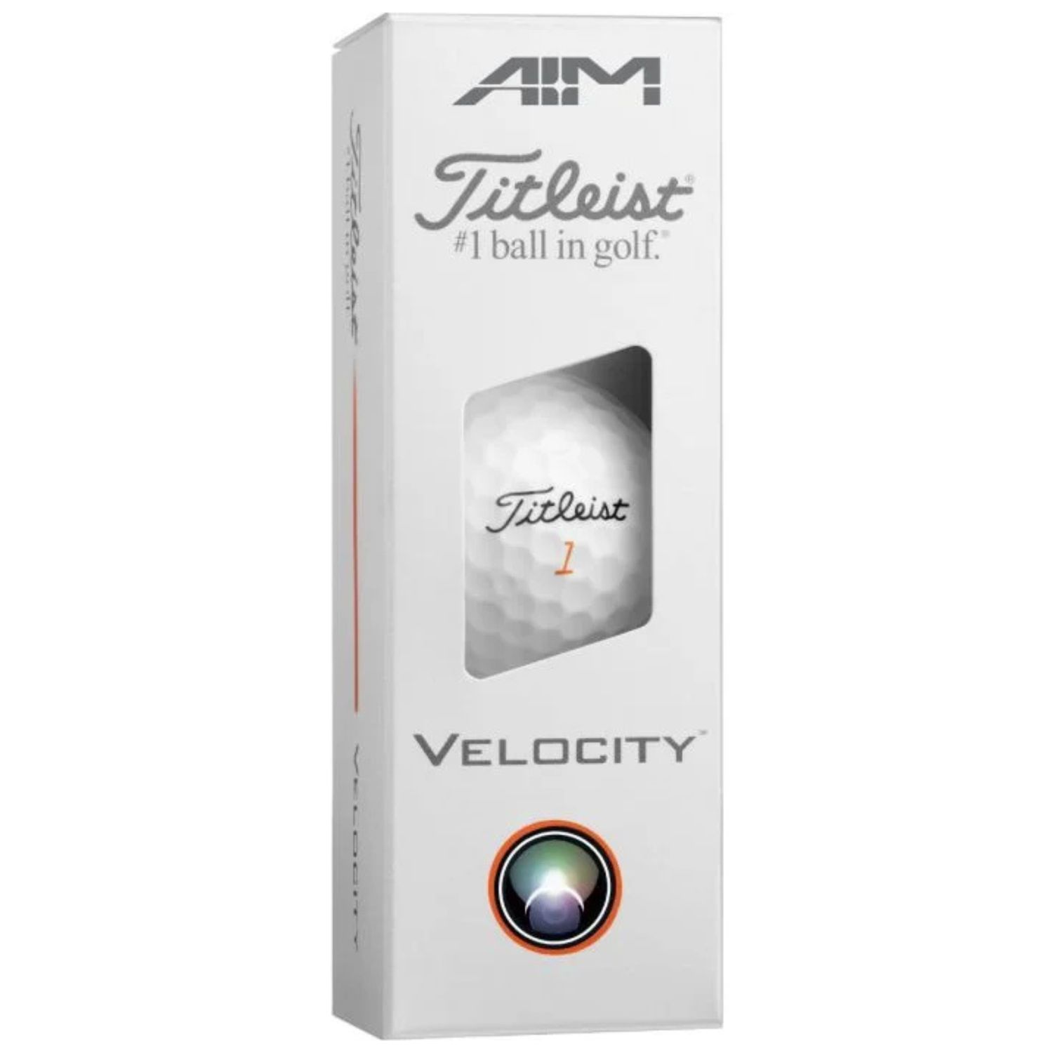 2026 Titleist Velocity Dozen AIM White Sleeve