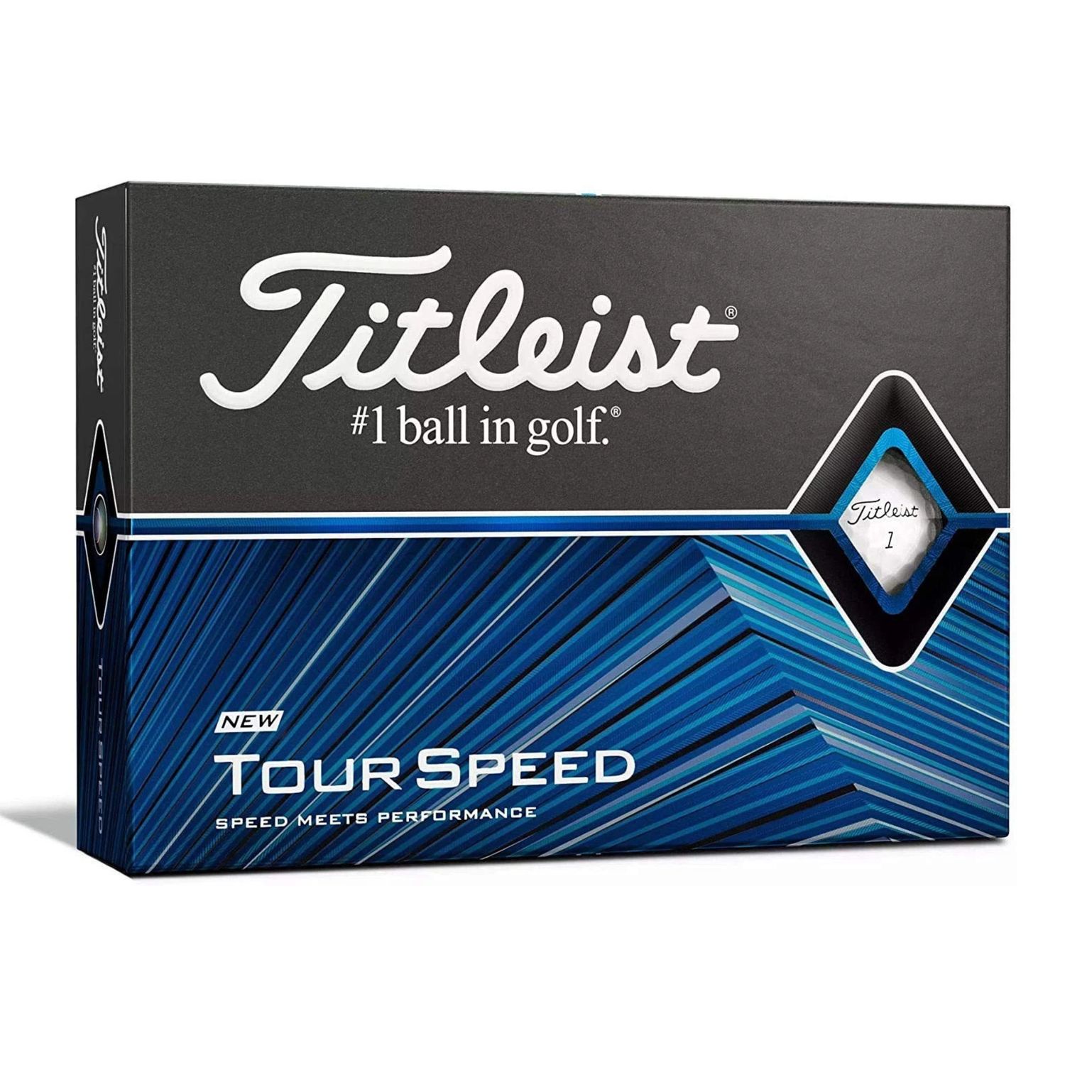 2024 Titleist Tour Speed White Dozen