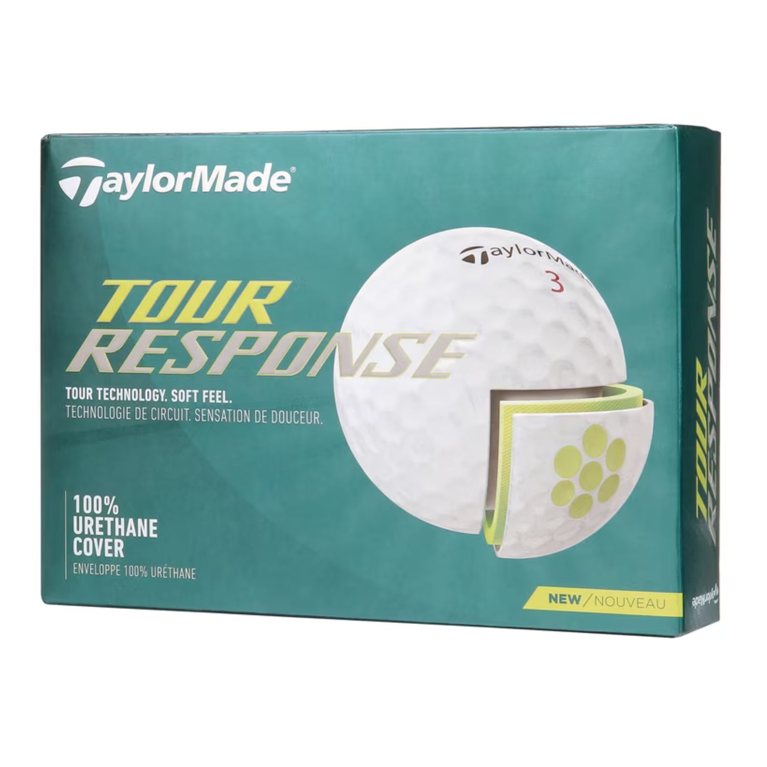 2022 Taylormade Tour Response White Dozen