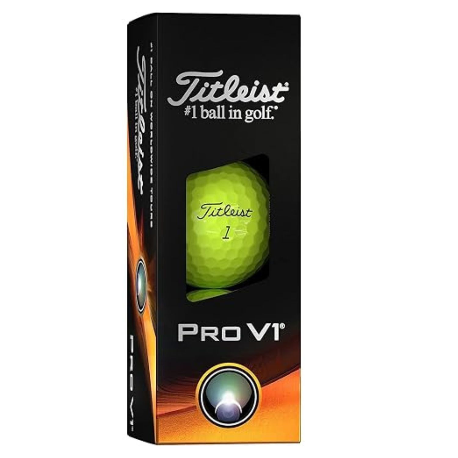 2023 Titleist Pro V1x Yellow Sleeve