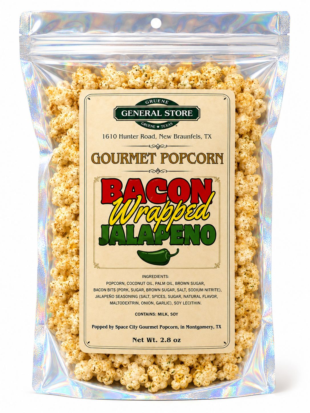 Bacon Wrapped Jalapeno Popcorn